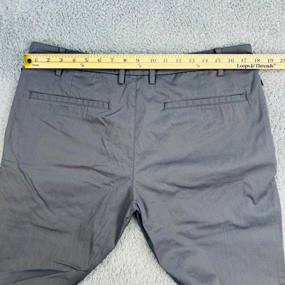 Birddogs Men's Gray Stretch Khaki Pants 36x34 Built-In Liner Boomstick 5-Pocket - Picture 5 of 10